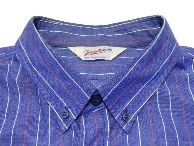 TENDERLOIN 17SS STRIPE WORK SHT U BD M size / テンダーロイン ストライプ ワークシャツ メンズ 定価25300円