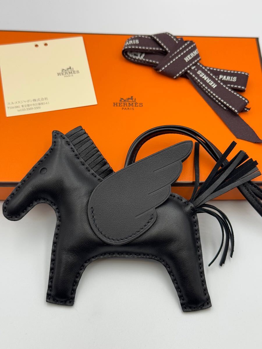 未使用品 エルメス ロデオ ペガサス MMサイズ ソーブラック Z 未使用品 エルメス ロデオ ペガサス MMサイズ ソーブラック Z