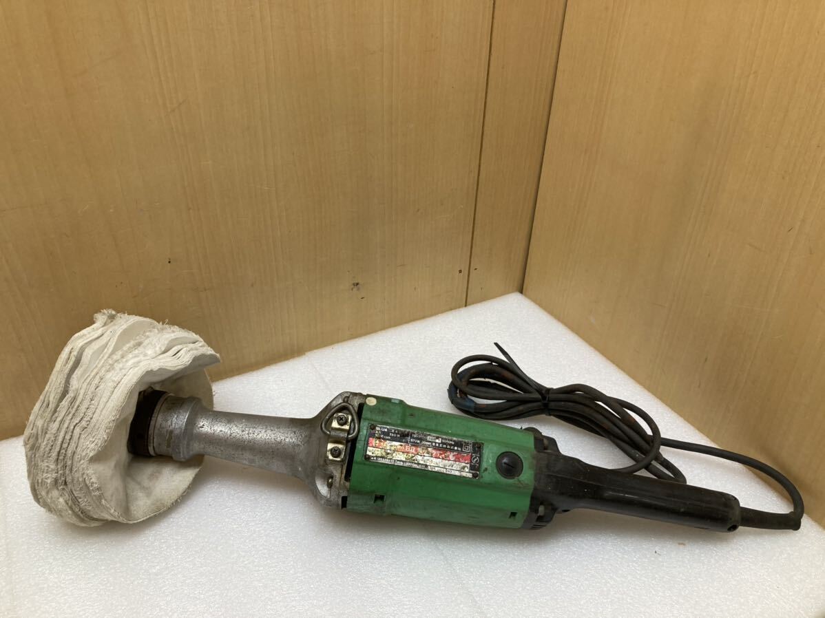 RE0203 HITACHI 日立工機 電気グラインダー BLU4 電動工具 通電確認済 現状品 0703