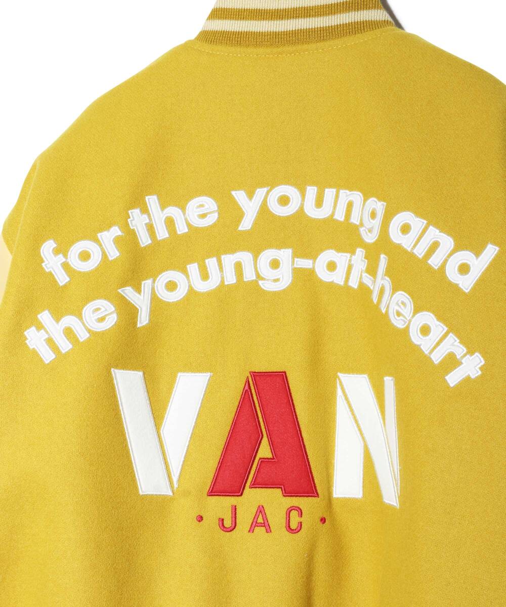 激レア・稀少 VAN JAC ヴァン ジャケット 定番 袖革スタジャン 激レア・稀少 VAN JAC ヴァン ジャケット 定番 袖革スタジャン
