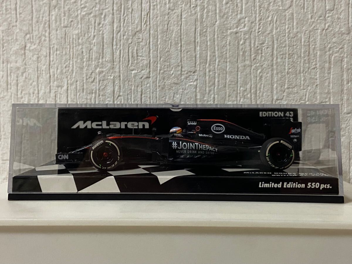 ミニチャンプス 1/43 マクラーレン ホンダ MP4-20 バトン ミニチャンプス 1/43 マクラーレン ホンダ MP4-20 バトン