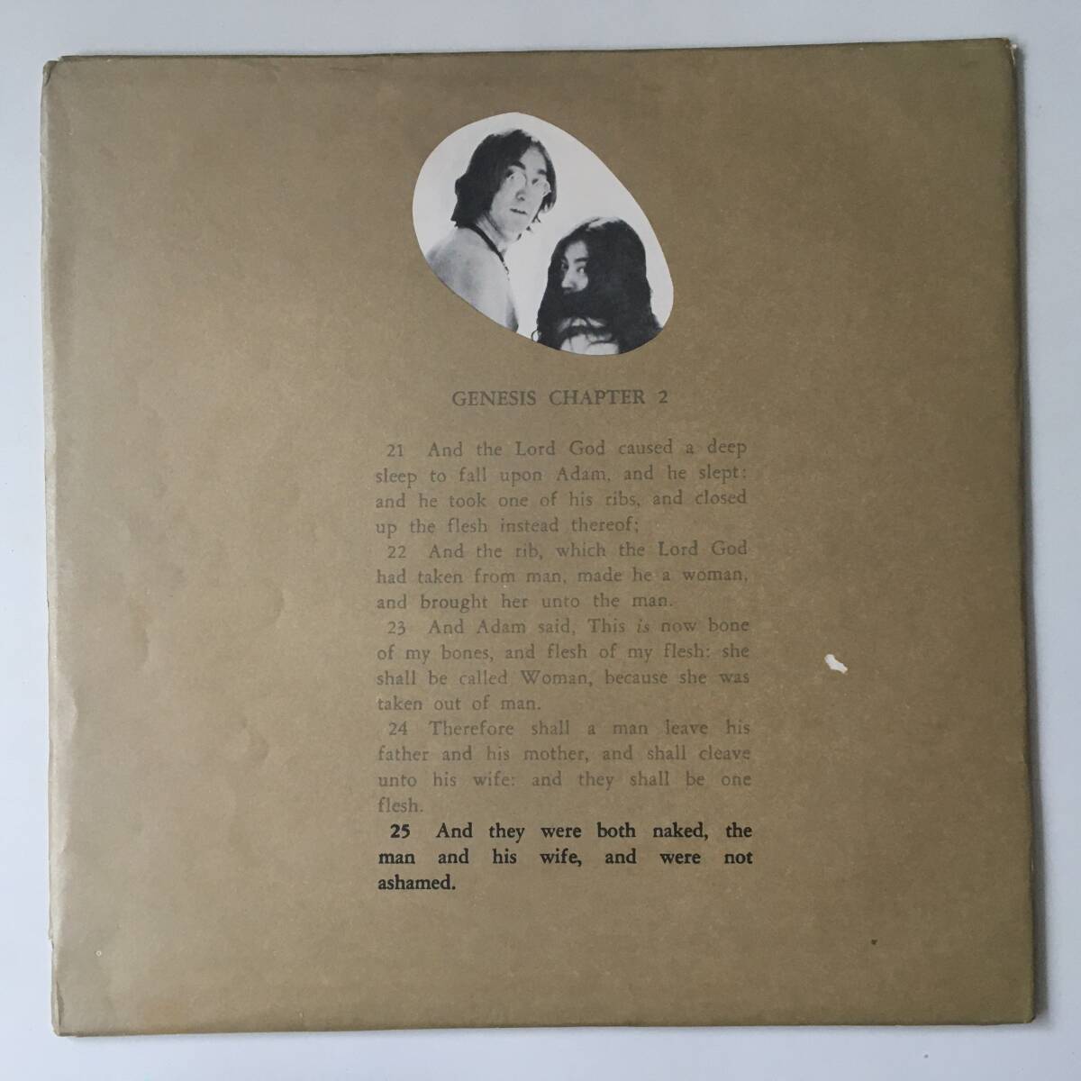 2513○John Lennon / Yoko Ono Unfinished Music No. 1 : Two 2513○John Lennon / Yoko Ono Unfinished Music No. 1 : Two