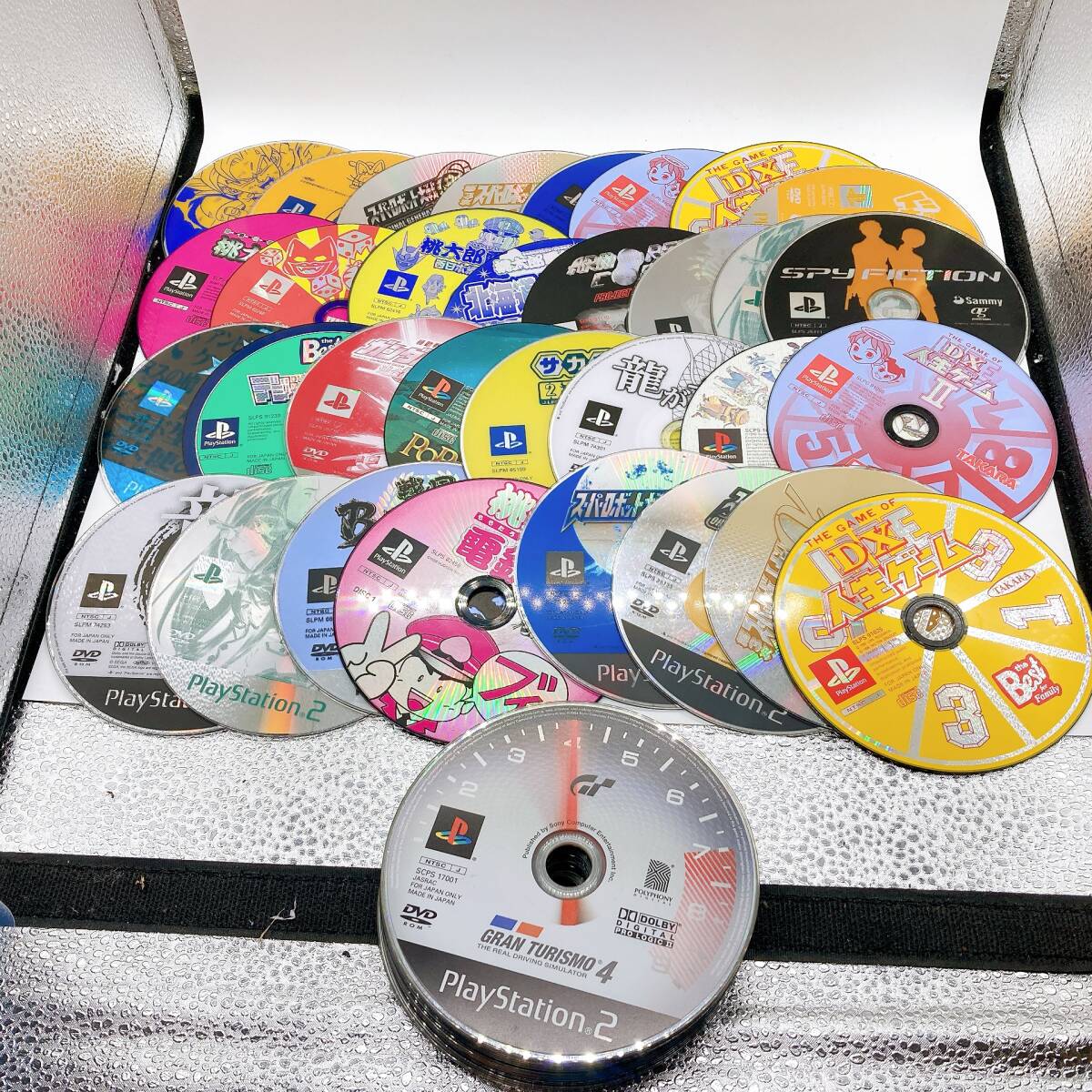 まとめ売り 100枚 PS1 PS2 ソフト ディスクのみ ドラゴンボール バイオハザード etc 中古　送料無料