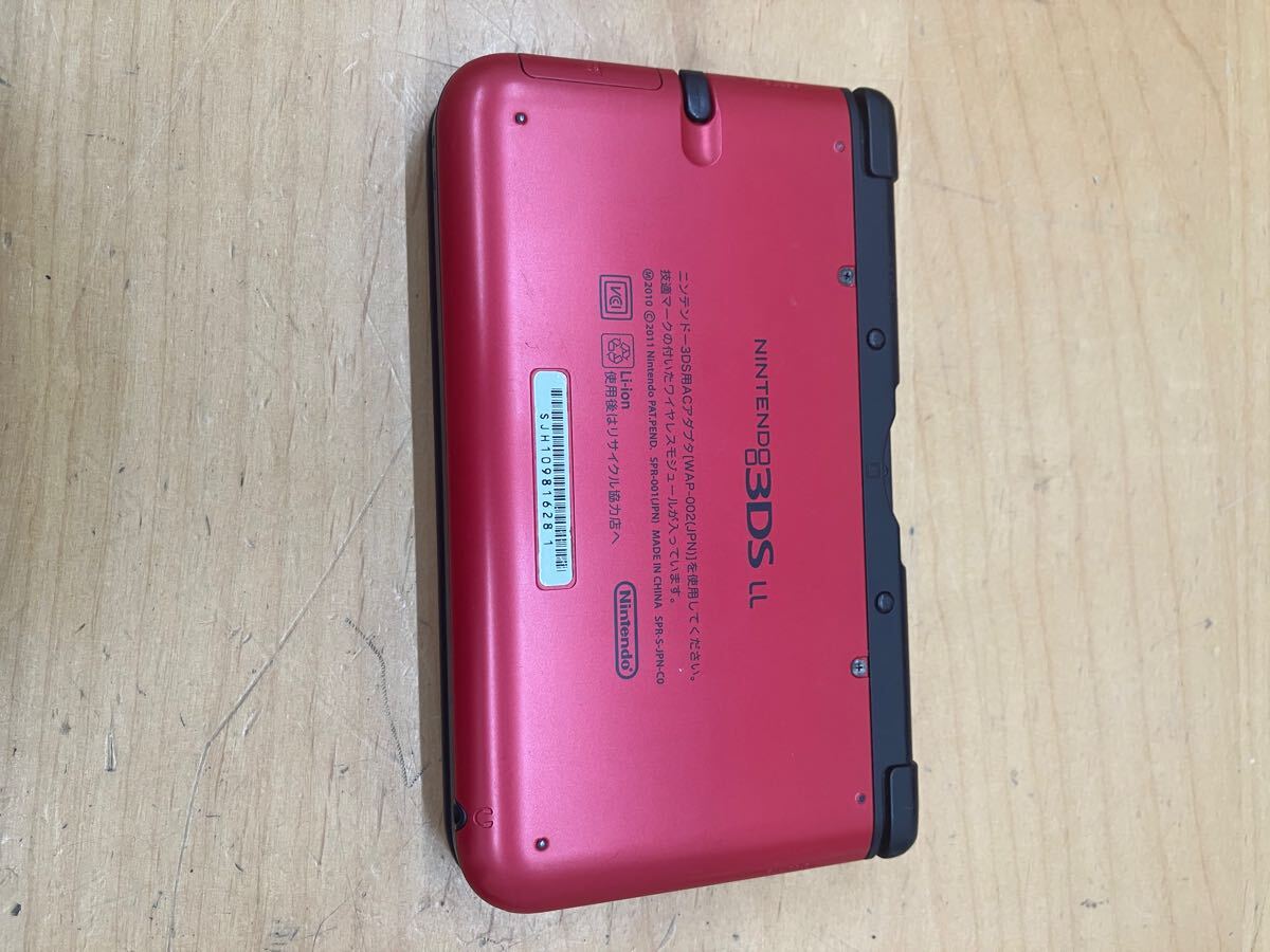 c407】美品 ニンテンドー3DSLL 本体 レッド/ブラック 任天堂 SPR c407】美品 ニンテンドー3DSLL 本体 レッド/ブラック 任天堂 SPR
