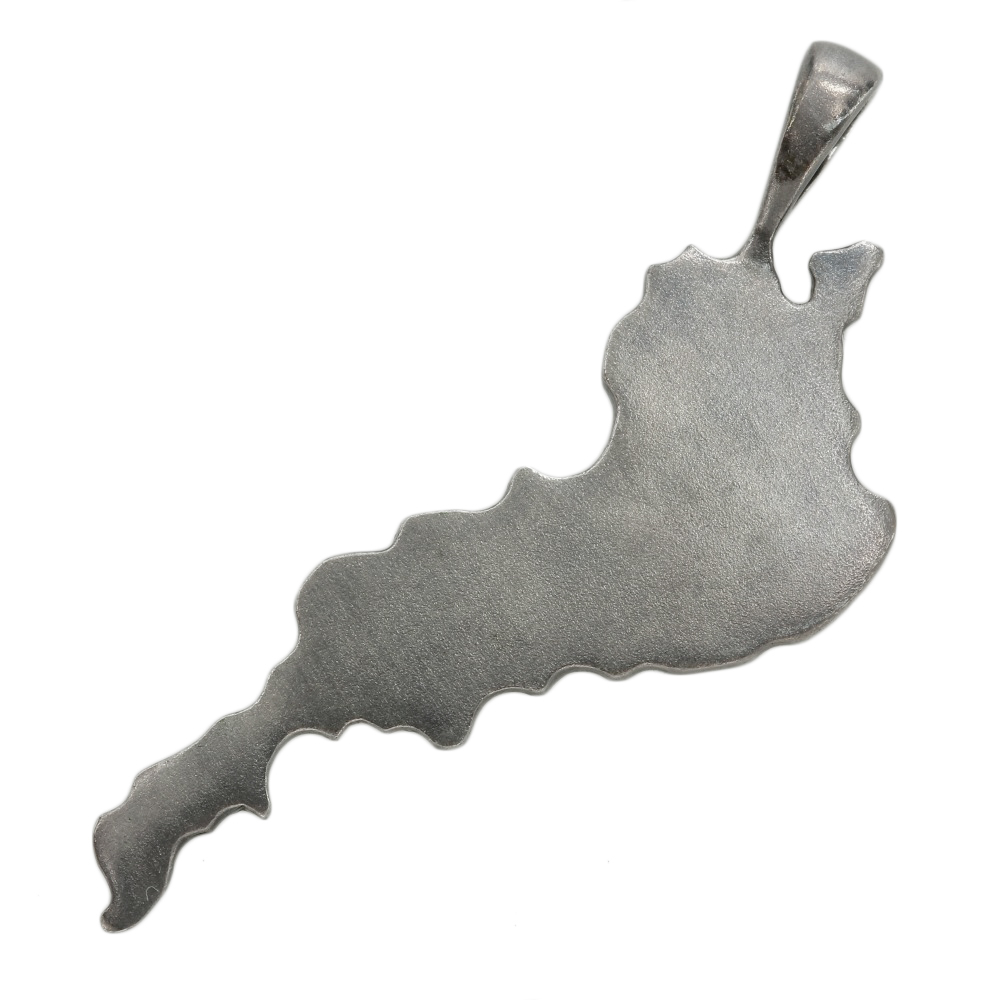 【本物保証】 希少 レア 布袋付 超美品 エルドラド ELDORADO 琵琶湖 マザーレイク ペンダントトップ SV925 シルバー