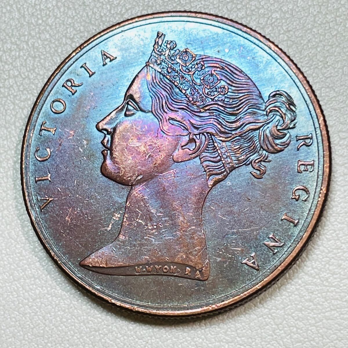 Yahoo!オークション - イギリス 硬貨 古銭 ヴィクトリア女王