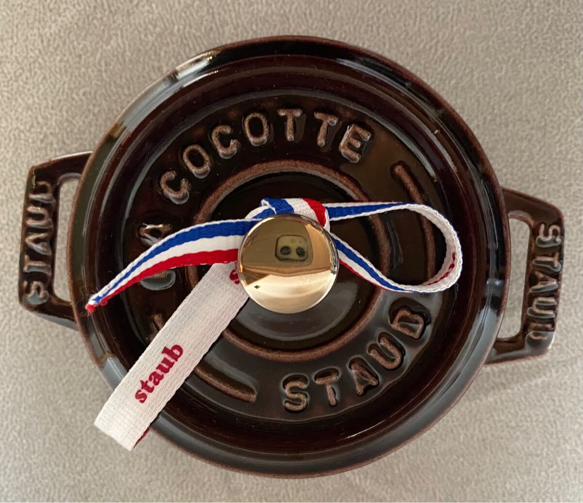 ストウブ LA COCOTTE STAUB ココット ラウンド 10cm ナス ストウブ LA COCOTTE STAUB ココット ラウンド 10cm ナス