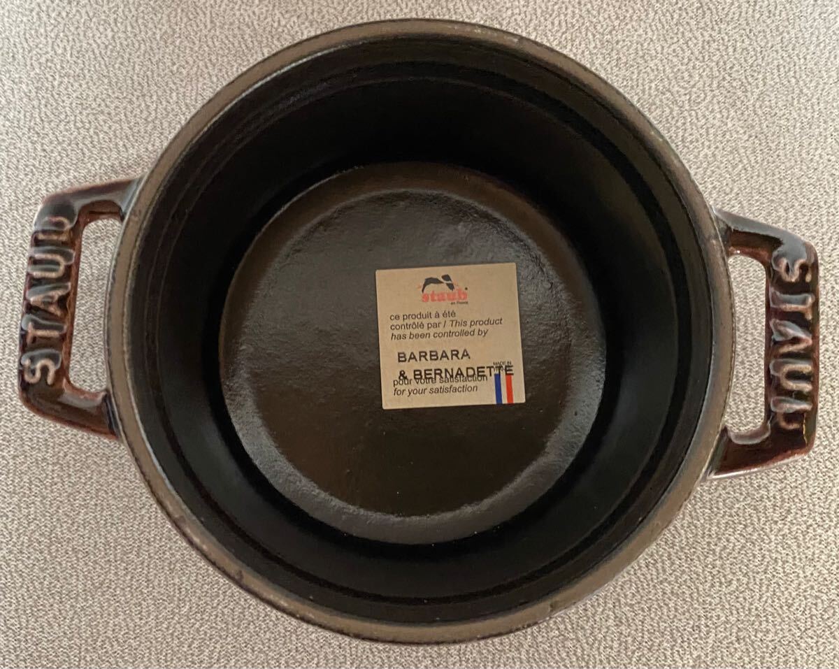 ストウブ LA COCOTTE STAUB ココット ラウンド 10cm ナス ストウブ LA COCOTTE STAUB ココット ラウンド 10cm ナス
