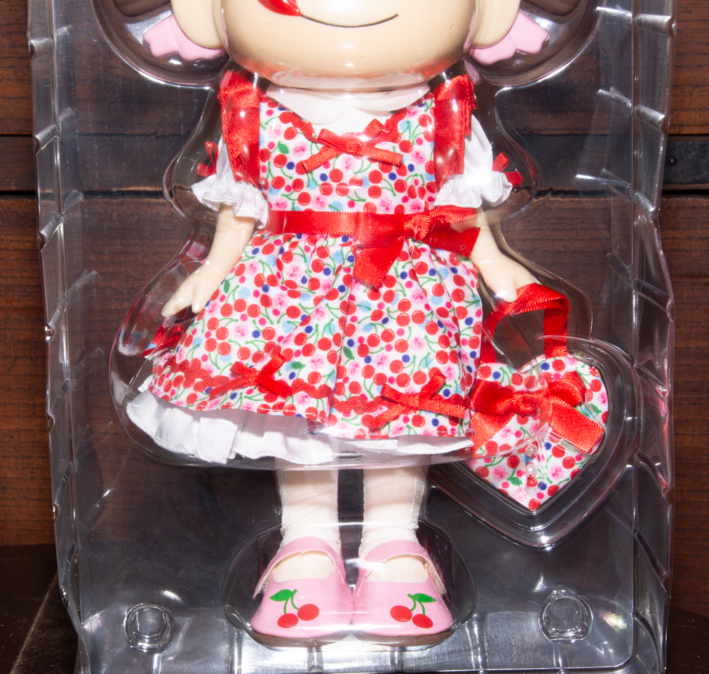 ぱちくりペコちゃん人形 さくらんぼ娘 不二家