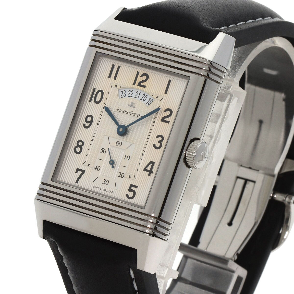 JAEGER-LECOULTRE Jaguar *rukrutoQ3748420 274.8.85 Grand Revell so986 наручные часы нержавеющая сталь кожа мужской б/у 