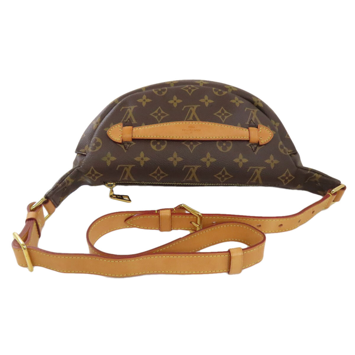 LOUIS VUITTON ルイヴィトン M43644 バムバッグ ボディバッグ モノグラムキャンバス レディース 中古