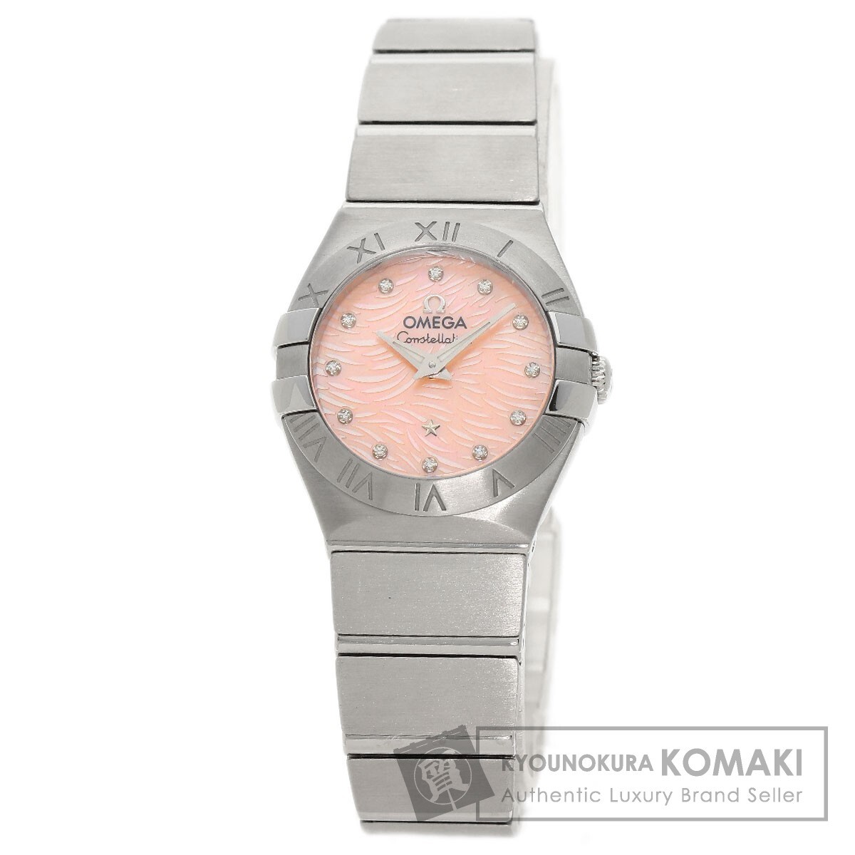 OMEGA オメガ Ref123.10.24.60.57.002 コンステレーション プリュム 未使用品 腕時計 ステンレススチール SS レディース 中古