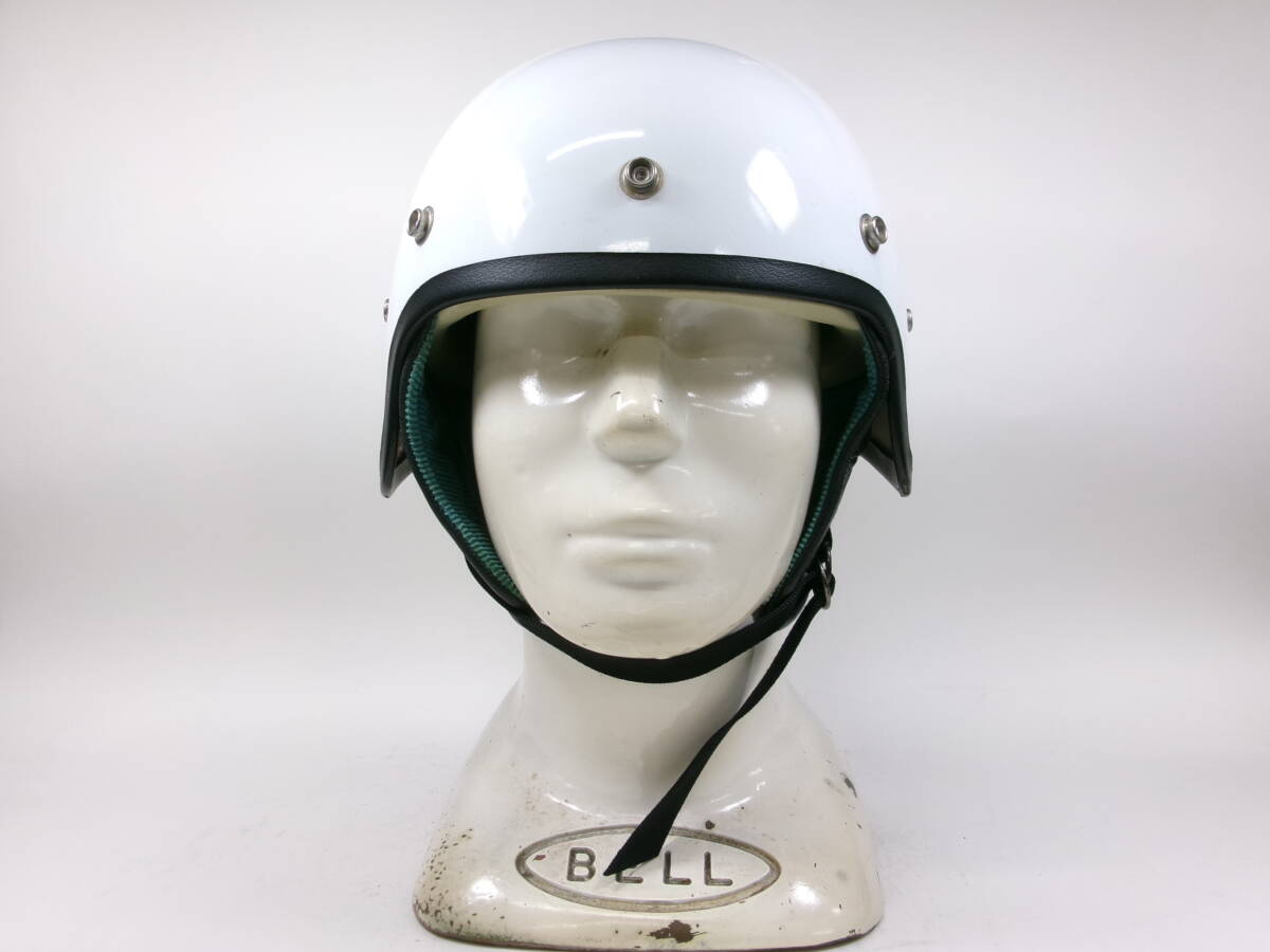 オープンセール 福袋 60s 60年代 M☆ 吊り天井 ハーフヘルメット DELUXE NESCO HA製? オートバイ