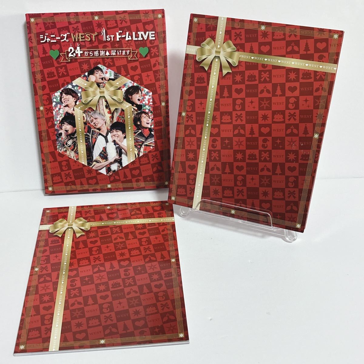 d595 Blu-ray ジャニーズWEST 1stドームLIVE 24から感謝届けます