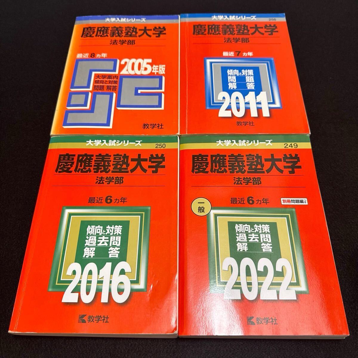 【翌日発送】　赤本　慶應義塾大学　法学部　1997年〜2021年　25年分