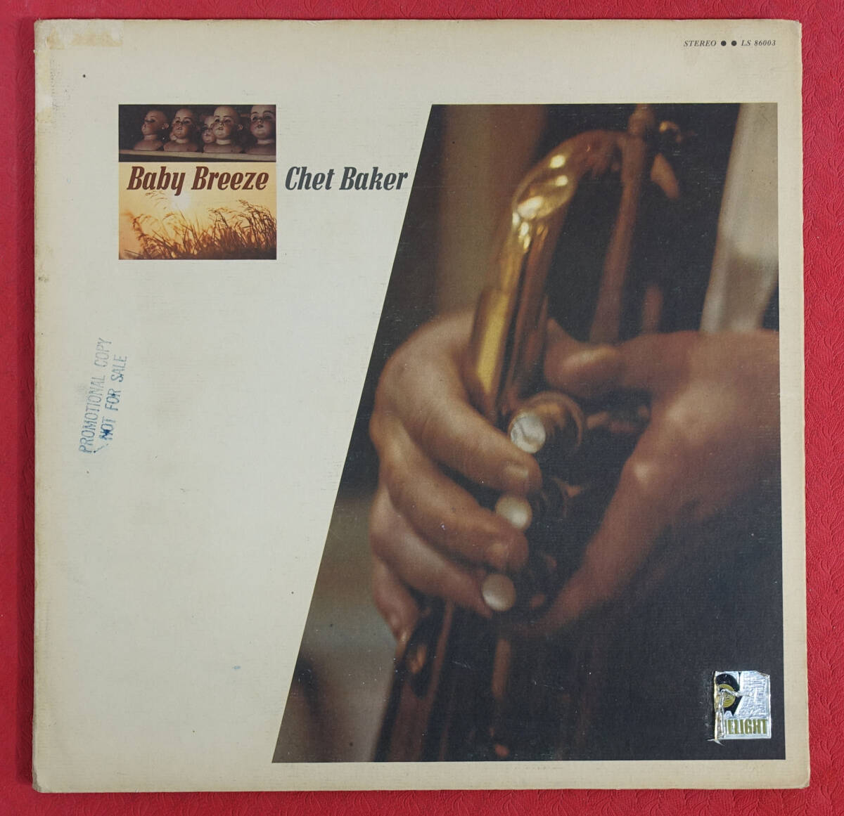 US LIMELIGHT LS-86003 オリジナル Baby Breeze / Chet Baker DGレーベル/完品