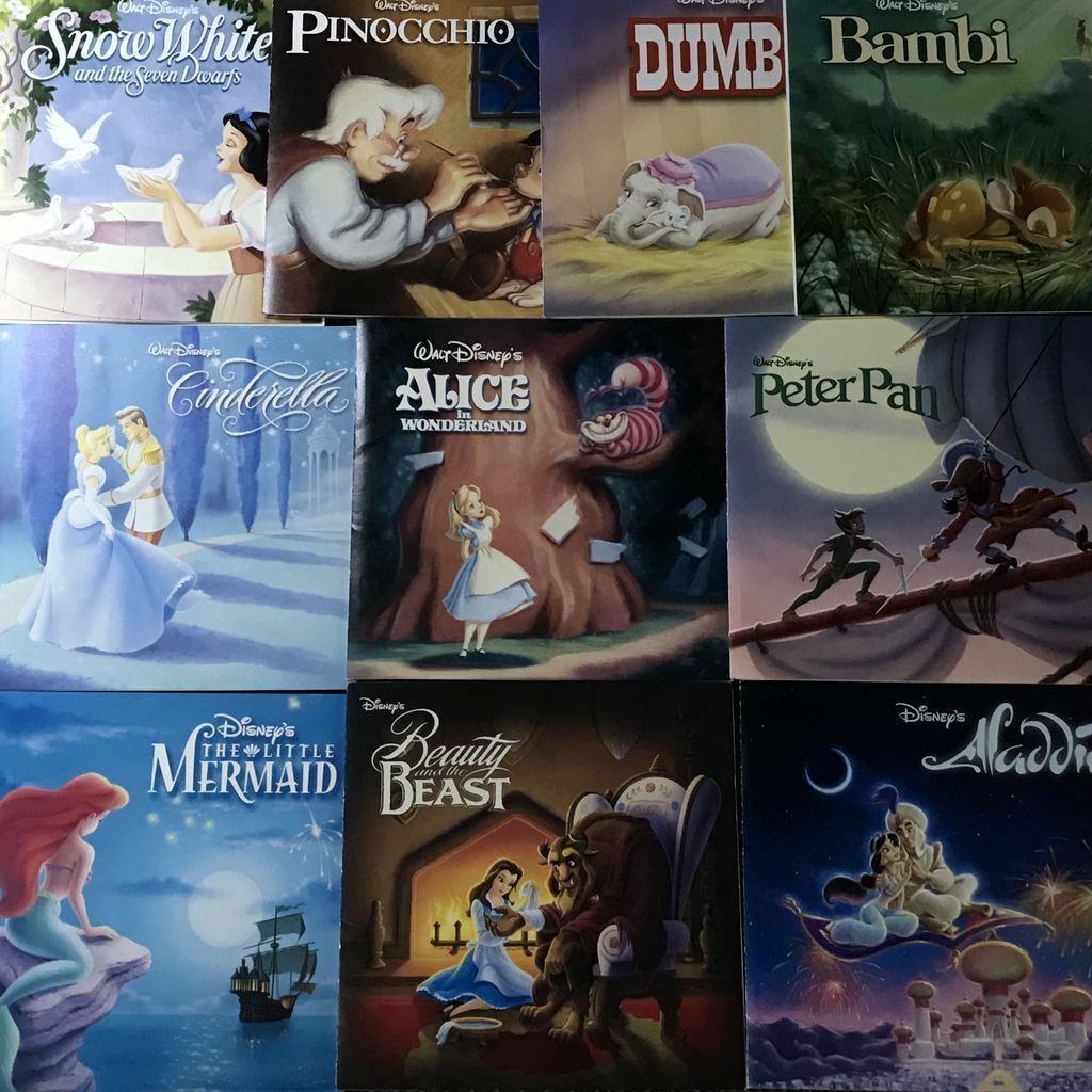 ディズニー アニメーション映画 オリジナル・サウンドトラック 10作品CDセット 白雪姫～アラジン ※ケースなし CD