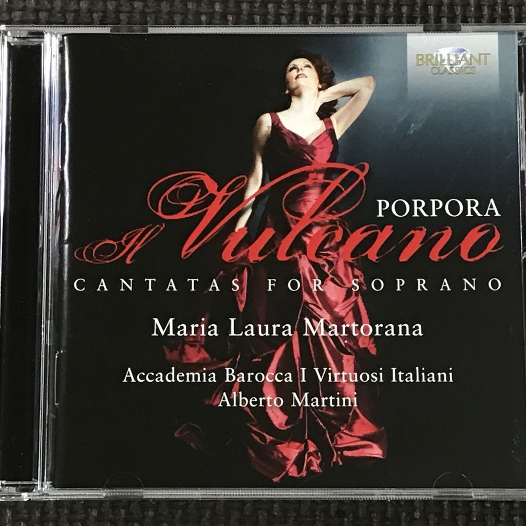 ポルポラ:ソプラノのためのカンタータ集 マリア・ラウラ・マルトラーナ CD PORPORA CANTATAS FOR SOPRANO MARIA LAURA MARTORANA_画像1