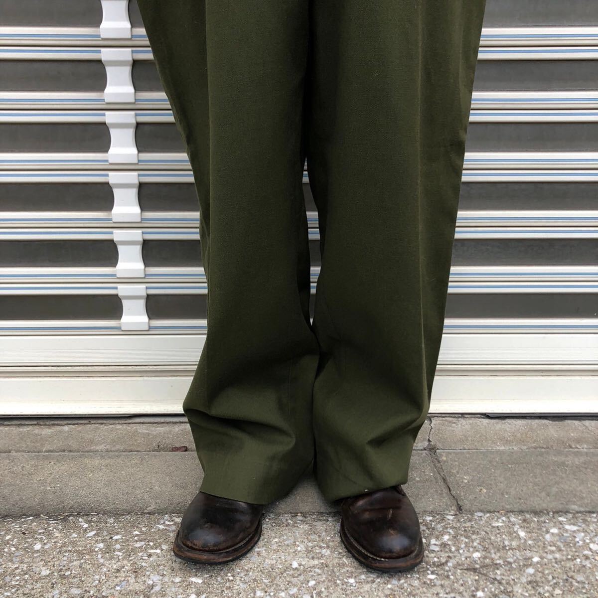 50s US Army M-1951 FIELD TROUSERS WOOL 米軍実物 M-51 ウール 50s US Army M-1951 FIELD TROUSERS WOOL 米軍実物 M-51 ウール