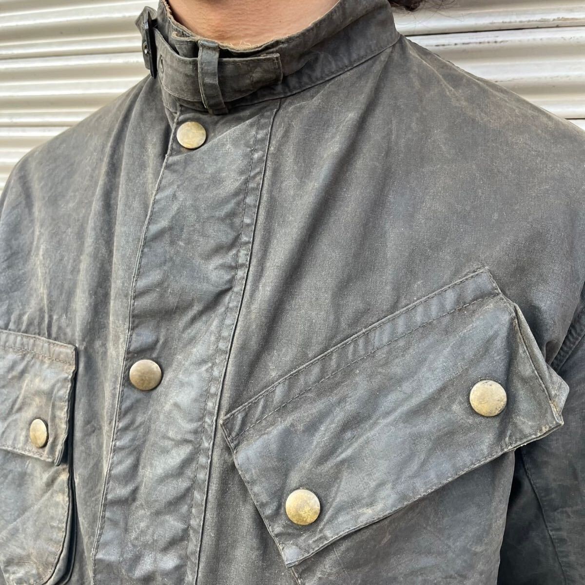 雰囲気抜群 80s 英国製 Barbour INTERNATIONAL SUIT バブアー 雰囲気抜群 80s 英国製 Barbour INTERNATIONAL SUIT バブアー