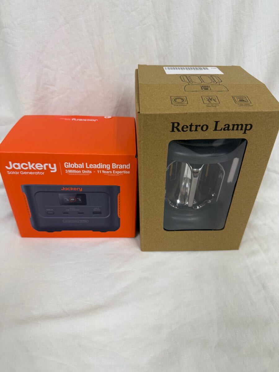 JACKERY Explorer 100 Plus ポータブル電源 31000mAh 充電式ランタン　セット販売　新品未使用品
