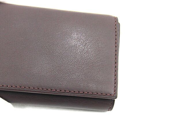 ダンヒル 6連キーケース ダークブラウン レザー 中古 カギ 鍵 ロゴ メンズ 男性