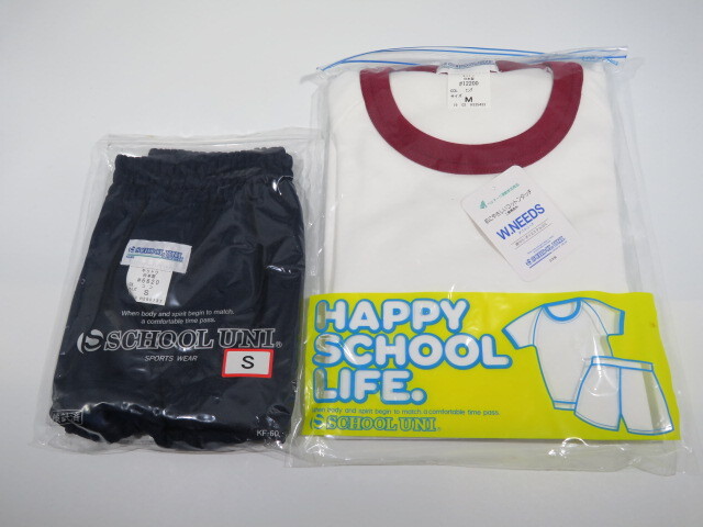 SCHOOL　UNI　スクールユニ 半袖体操着 ブルマ セット 　未使用