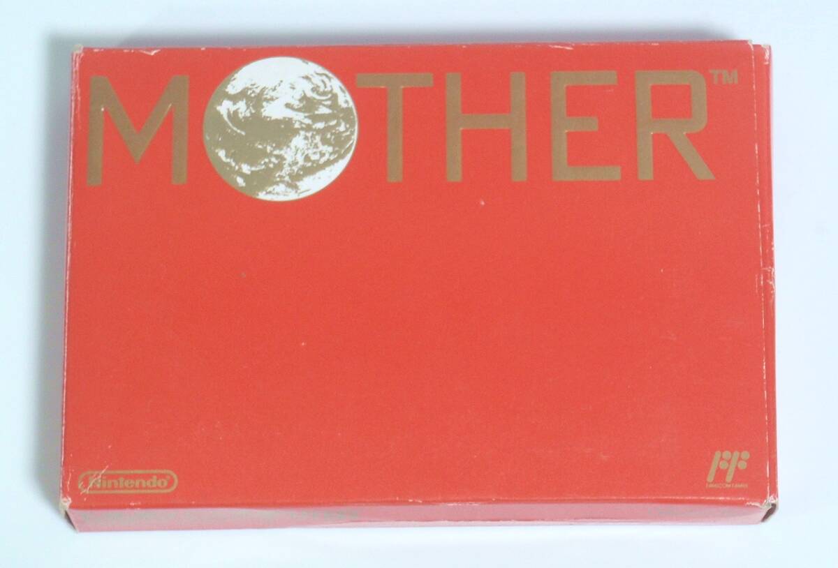 ★FC【MOTHER（マザー）】任天堂 箱・説明書・チラシ付 1989年 動作確認済 糸井重里 送料230円