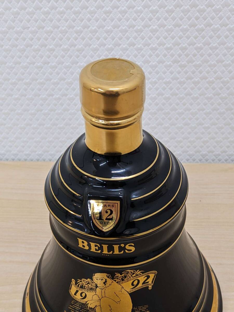 ベルズ　ウィスキー　1992年　申年記念ボトル　スコッチウィスキー　BELL'S 新品未開栓】ベルズ 1992年 申年記念ボトル スコッチウイスキー