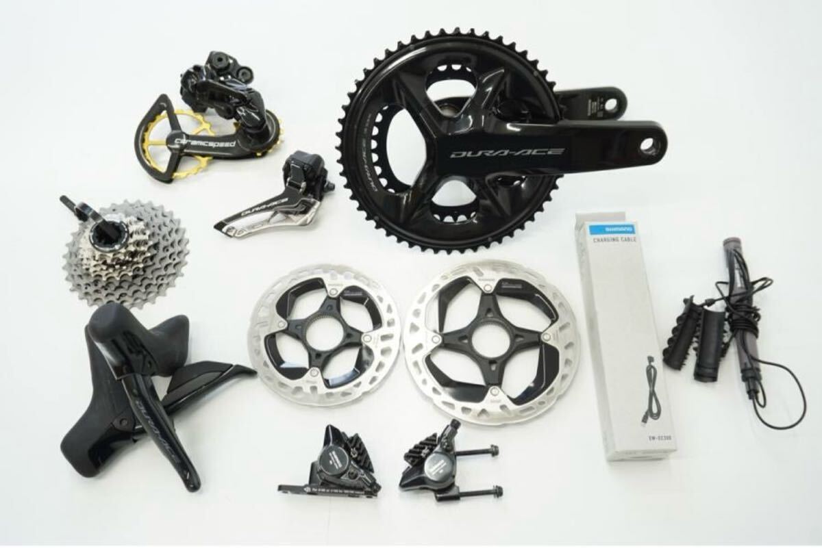 SHIMANO DURA-ACE R9270 Di2 2×12s コンポセット CeramicSpeed ビッグプーリー付 シマノ 油圧ディスクブレーキ 12速 9250 9200