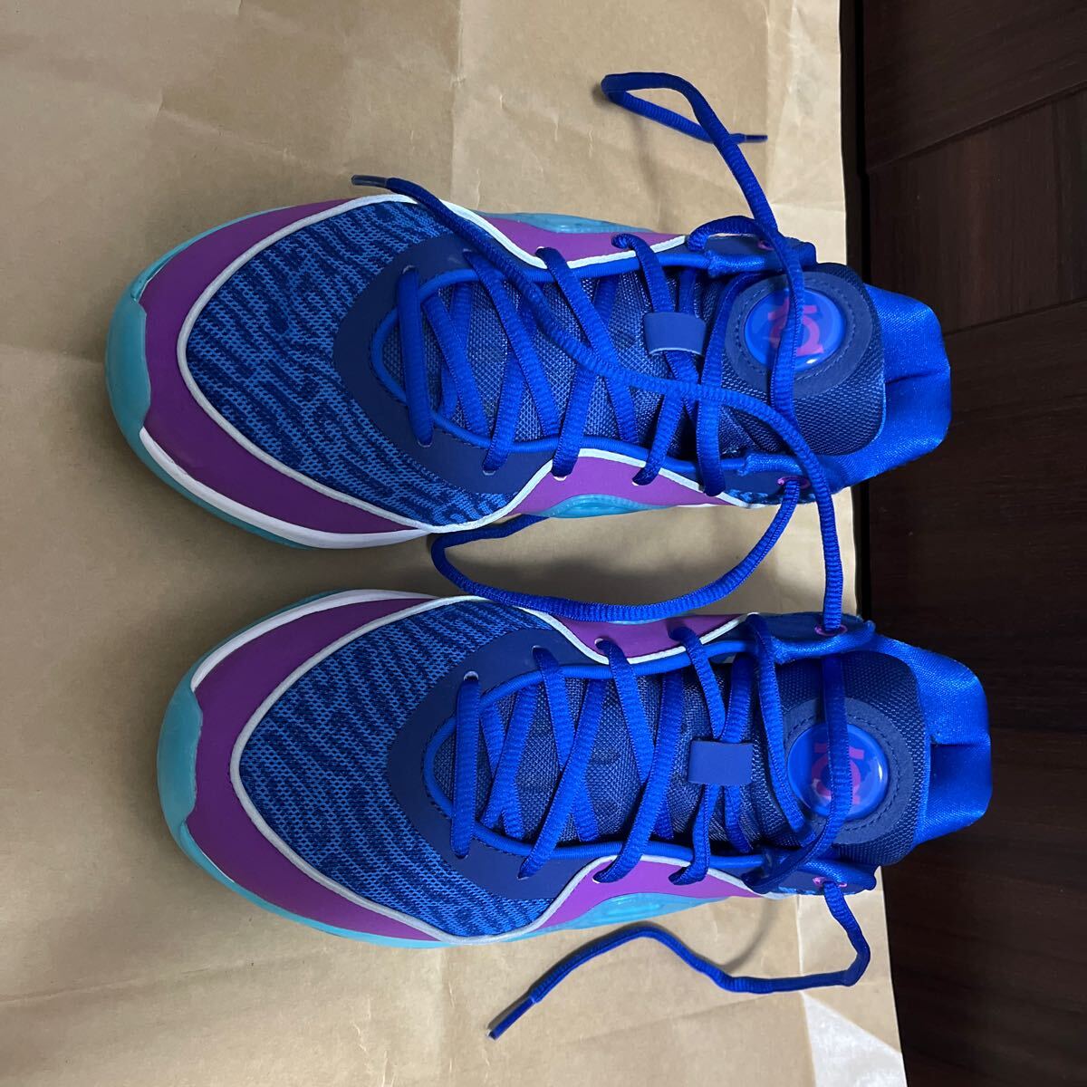 NIKE ナイキ　バッシュ　バスケットボール　ＫＤ16 27cm ブルー　ケビンデュラント　箱無し