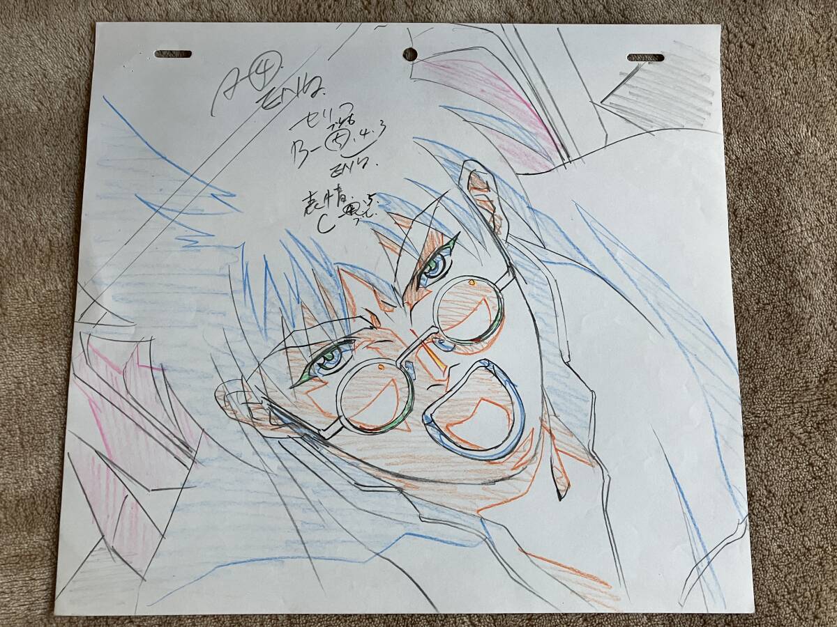 マクロス7 直筆 原画 10枚セット バサラ/セル画 Cel Genga マクロス7 直筆 原画 10枚セット バサラ/セル画 Cel Genga
