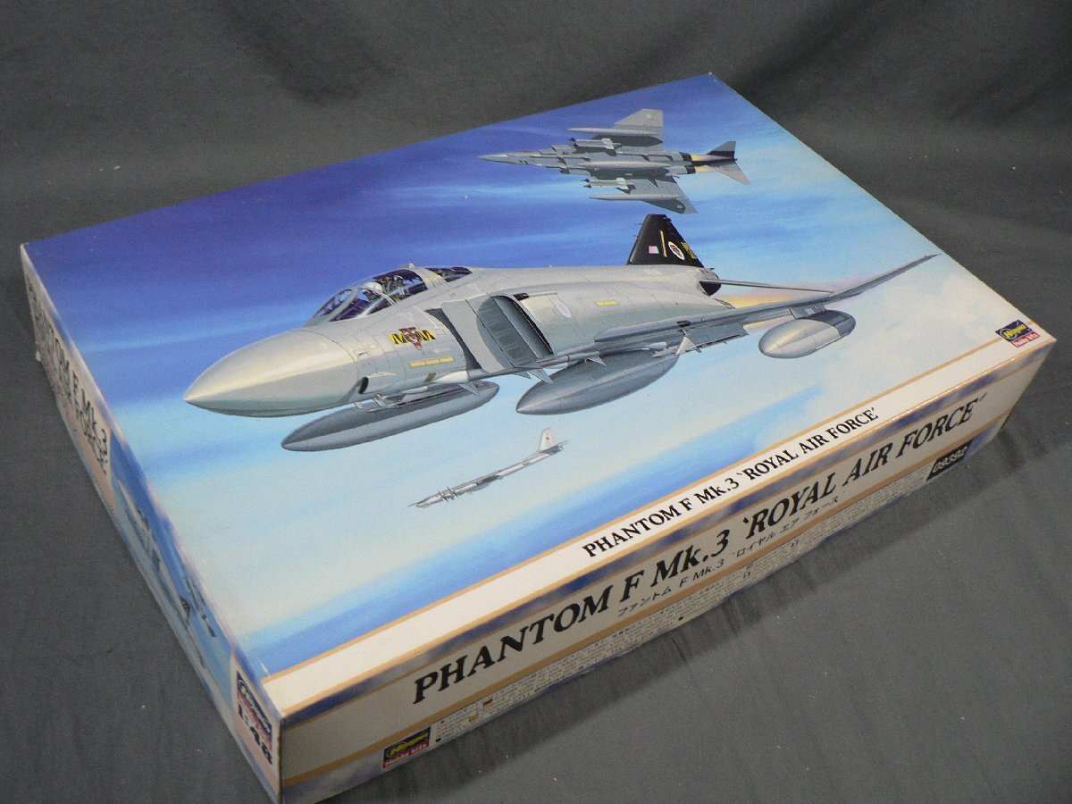 0O3B1-217　［未組立/プラモデル］　ファントム F Mk.3　ロイヤル エア フォース　1/48スケール　Hasegawa/ハセガワ