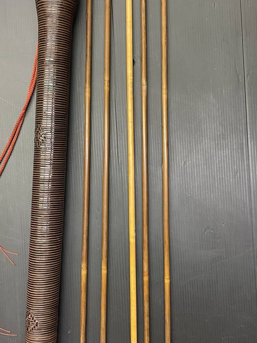 時代物 弓道 矢筒 堅牢矢筒 高級矢筒 日本製 変わり編み 102 時代物 弓道 矢筒 堅牢矢筒 高級矢筒 日本製 変わり編み 102