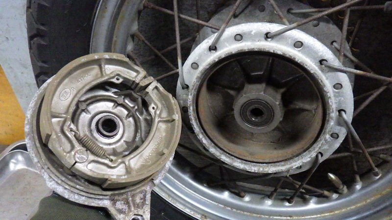 RGA-85A Virago 250 оригинальный заднее колесо 3DM-035 поиск Yamaha XV250