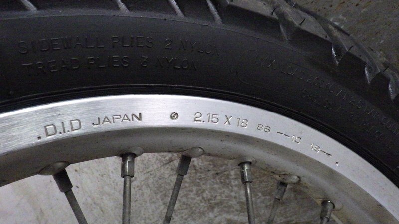 RGA-57A DT200WR оригинальный заднее колесо 3XP-033 поиск Yamaha 