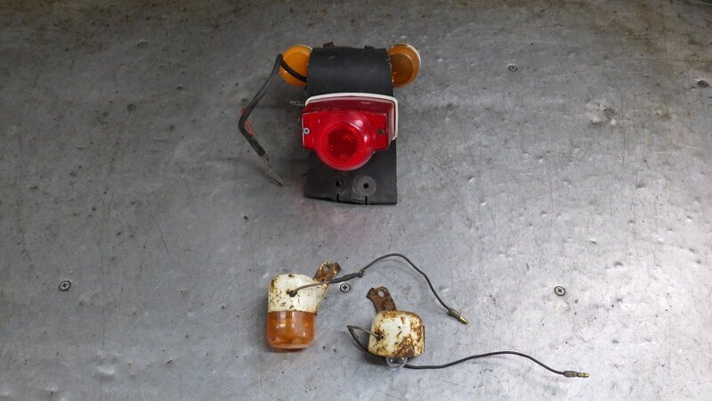 RGA-276A TL125 Bials задний фонарь указатель поворота TL125-120 поиск Honda 