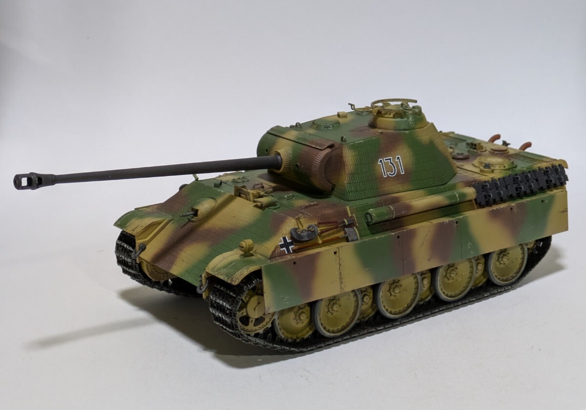 タミヤ　1/35　ドイツ　パンサーG　初期型　パンターG型　完成品