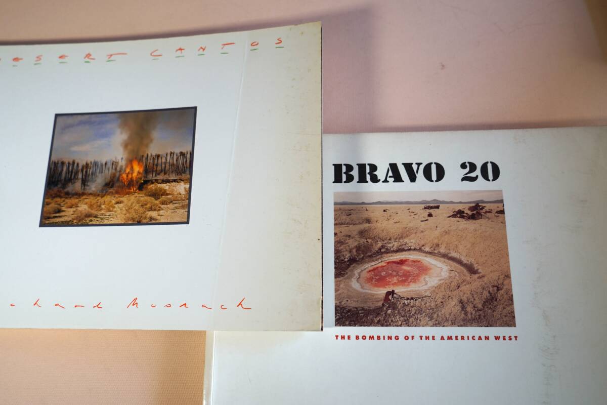 RECHARD MISRACH. DESERT CANTOS, BRAVO 20の２冊