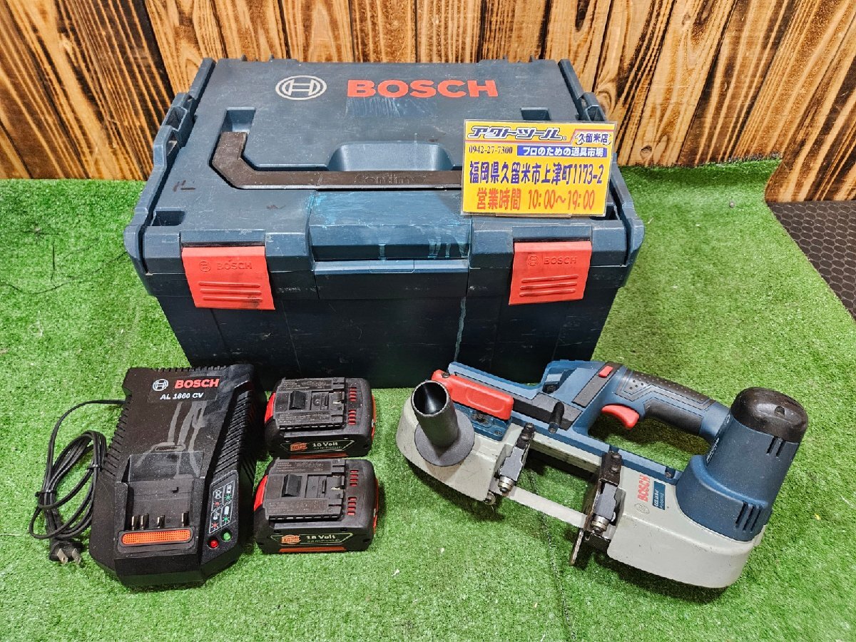 ☆中古品☆ BOSCH ボッシュ バッテリー バンドソー 18V GCB18V ☆中古品☆ BOSCH ボッシュ バッテリー バンドソー 18V GCB18V