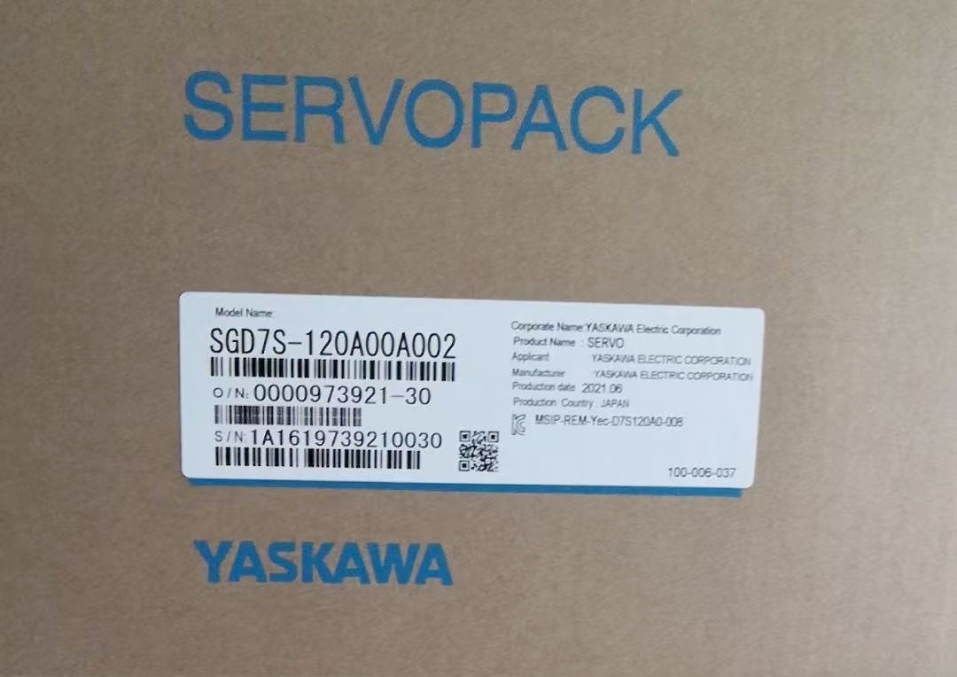 新品★東京発★適格請求★税込 YASKAWA / 安川電機 サーボドライバー SGD7S-120A00A002★６ヶ月保証