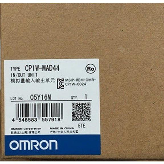 新品★東京発★適格請求★税込 OMRON /オムロン CP1W-MAD44 アナログ 入出力 ユニット★６ヶ月保証