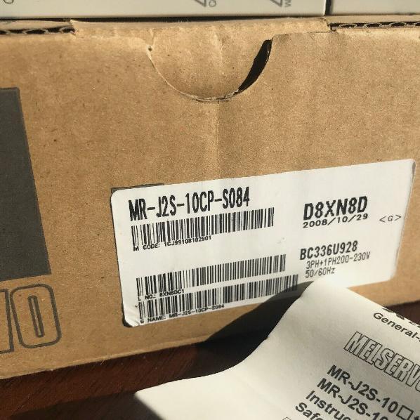 新品★東京発★適格請求★税込 MITSUBISHI 三菱 MR-J2S-10CP-S084 ACサーボアンプ シーケンサ PLC★６ヶ月保証
