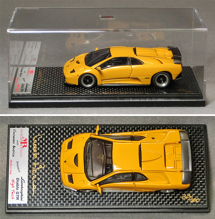 【WEB限定】 ランボルギーニ *1/43 GTR（イエローパール） ディアブロ 乗用車