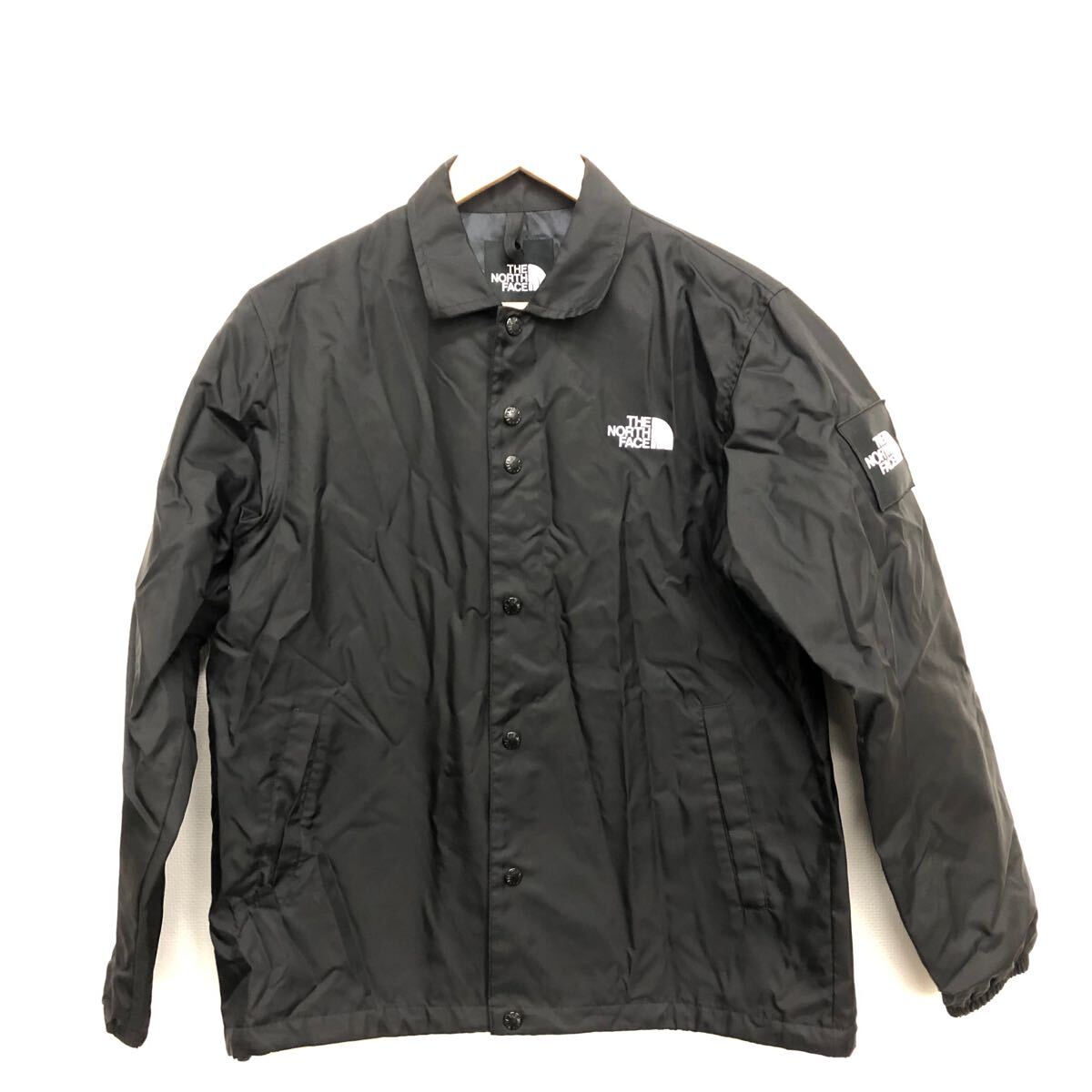 【THE NORTH FACE】ノースフェイス★ジャケット サイズS NP72130 THE COACH JACKET ナイロン ザコーチジャケット ブラック アウター 01