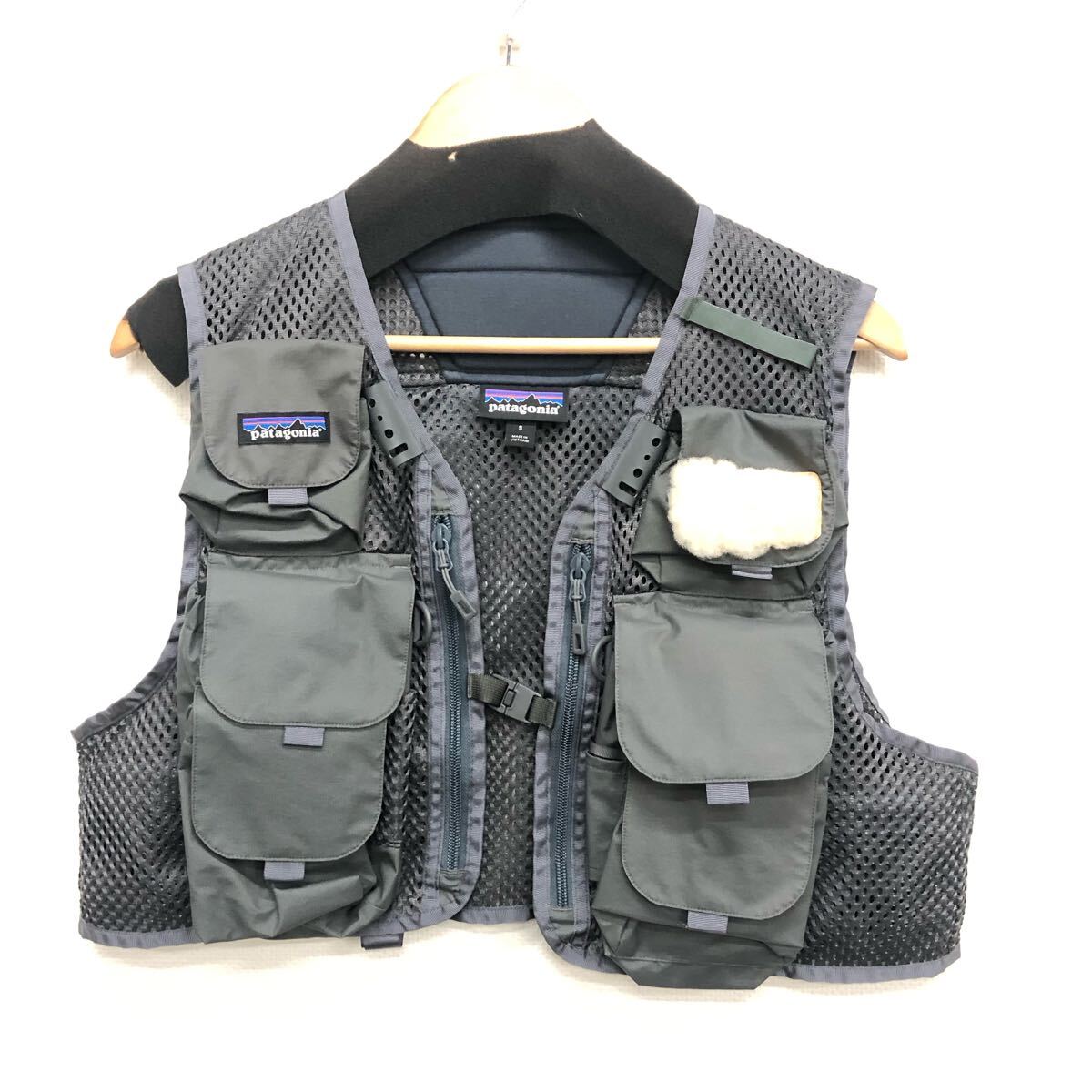 【patagonia】パタゴニア★ベスト サイズS グレー 81961 Mesh Master II Vest メッシュマスターII ベスト 01