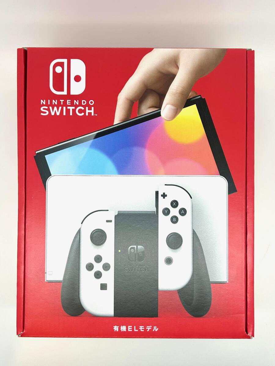 新品未開封 有機ELモデル Nintendo Switch (有機ELモデル) Joy-Con(L)/(R) ホワイト HEG-S-KAAAA