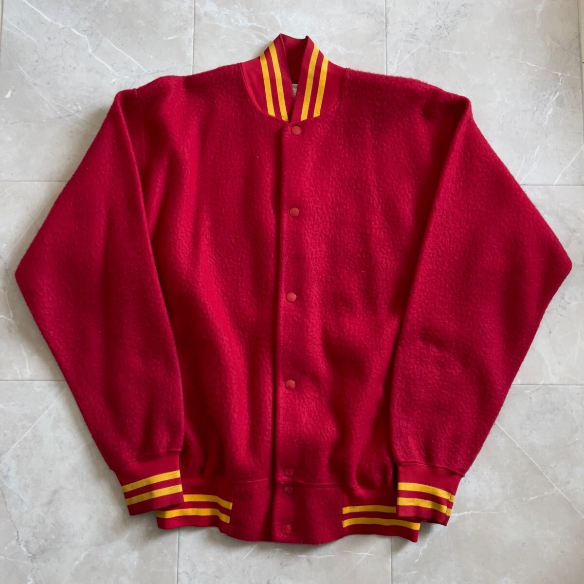激レア 60s USA製 Champion USMC プロダクツタグ スタジャン 激レア 60s USA製 Champion USMC プロダクツタグ スタジャン