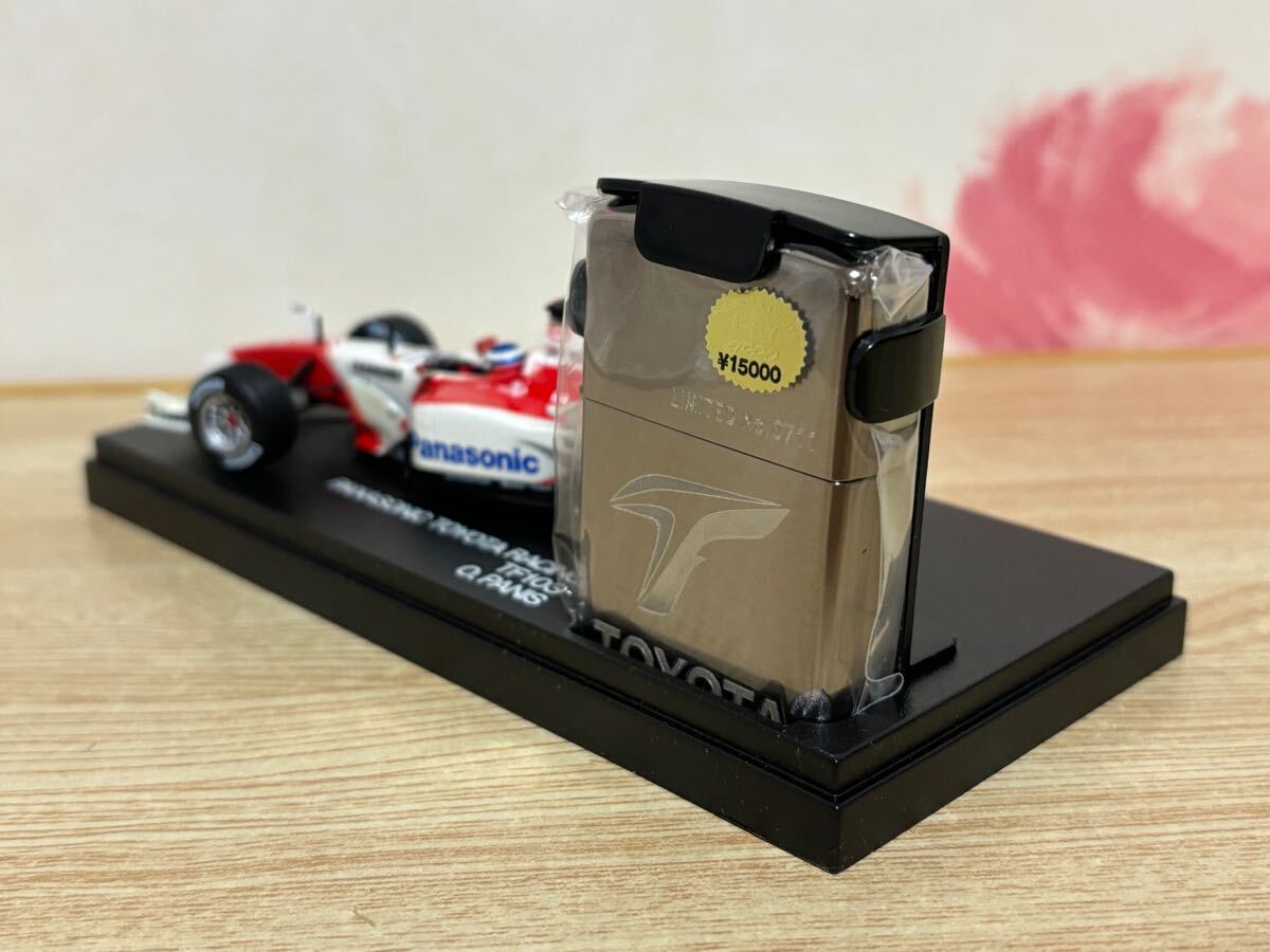 送料無料 1/43 フカシロ商事 パナソニック トヨタ レーシング 送料無料 1/43 フカシロ商事 パナソニック トヨタ レーシング