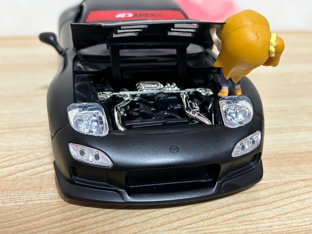 1/24 JadaToys マツダ RX-7 FD3S ブラック ミニカー MAZDA APEX 1/24 JadaToys マツダ RX-7 FD3S ブラック ミニカー MAZDA APEX